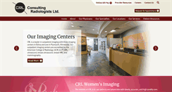 Desktop Screenshot of consultingradiologists.com